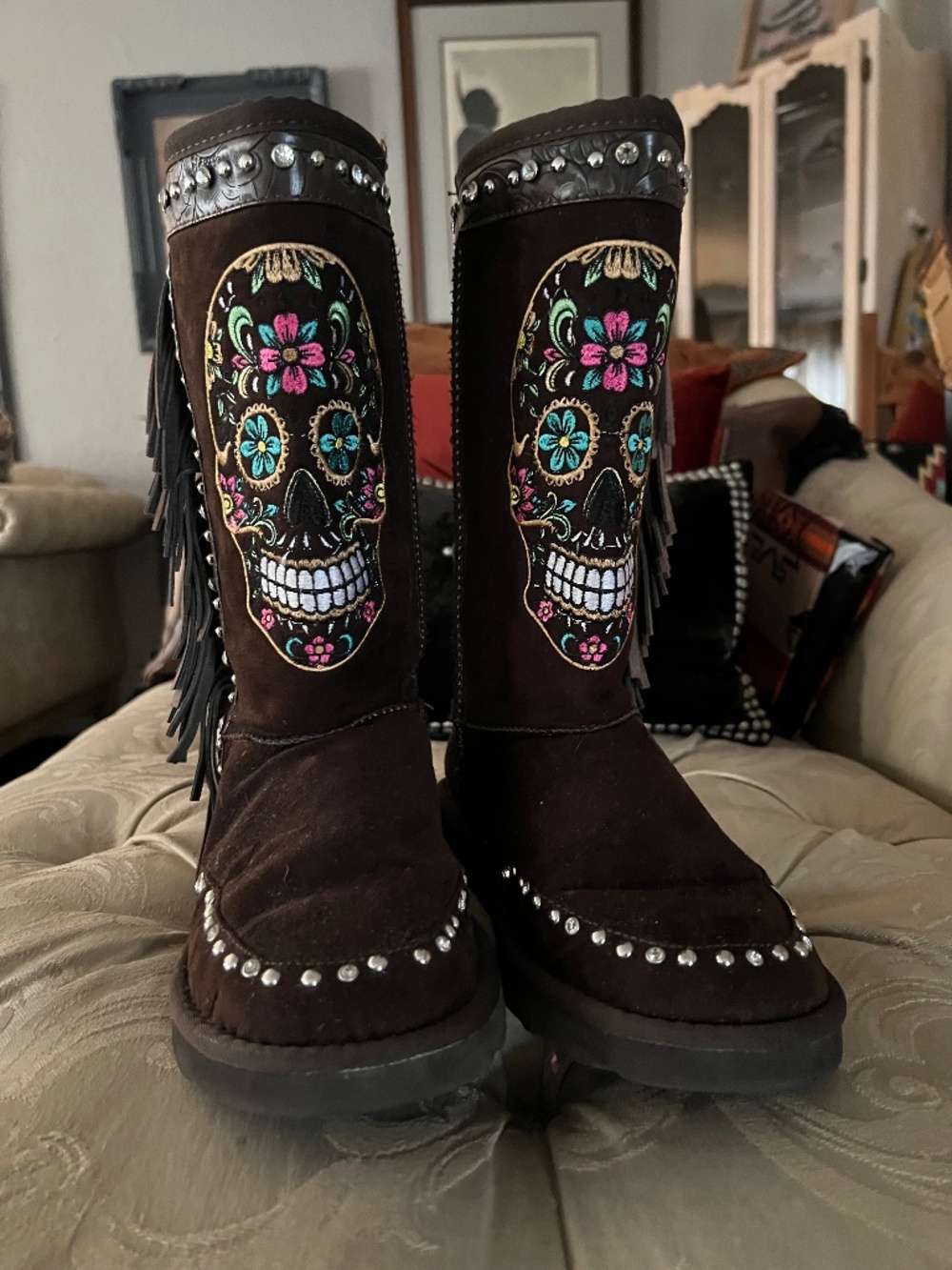 Montana West Suede Boots